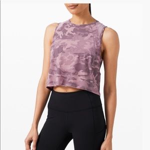 Lululemon Sculpt Tank Cropped size 8